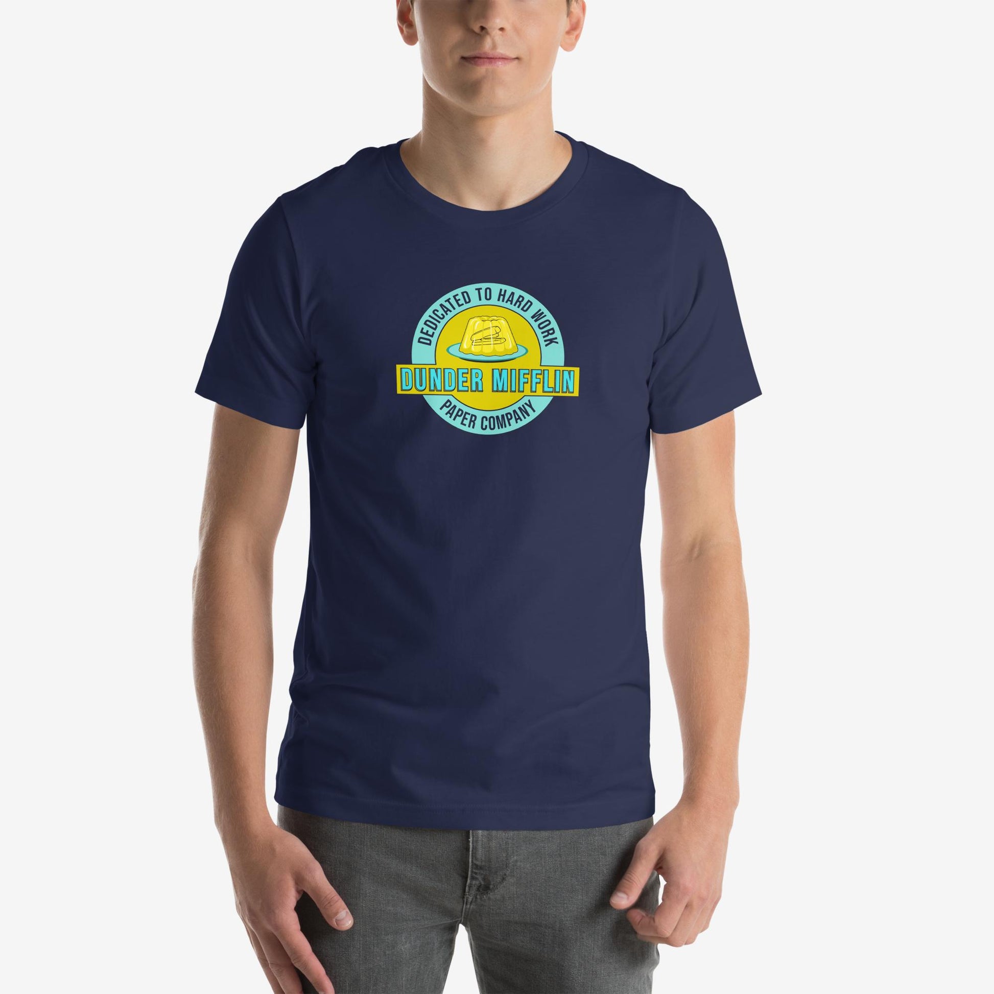 Dunder Mifflin Stapler in Jell-O T-Shirt – Mockup color 2