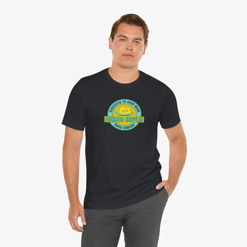 Dunder Mifflin Stapler in Jell-O T-Shirt – Mockup Man