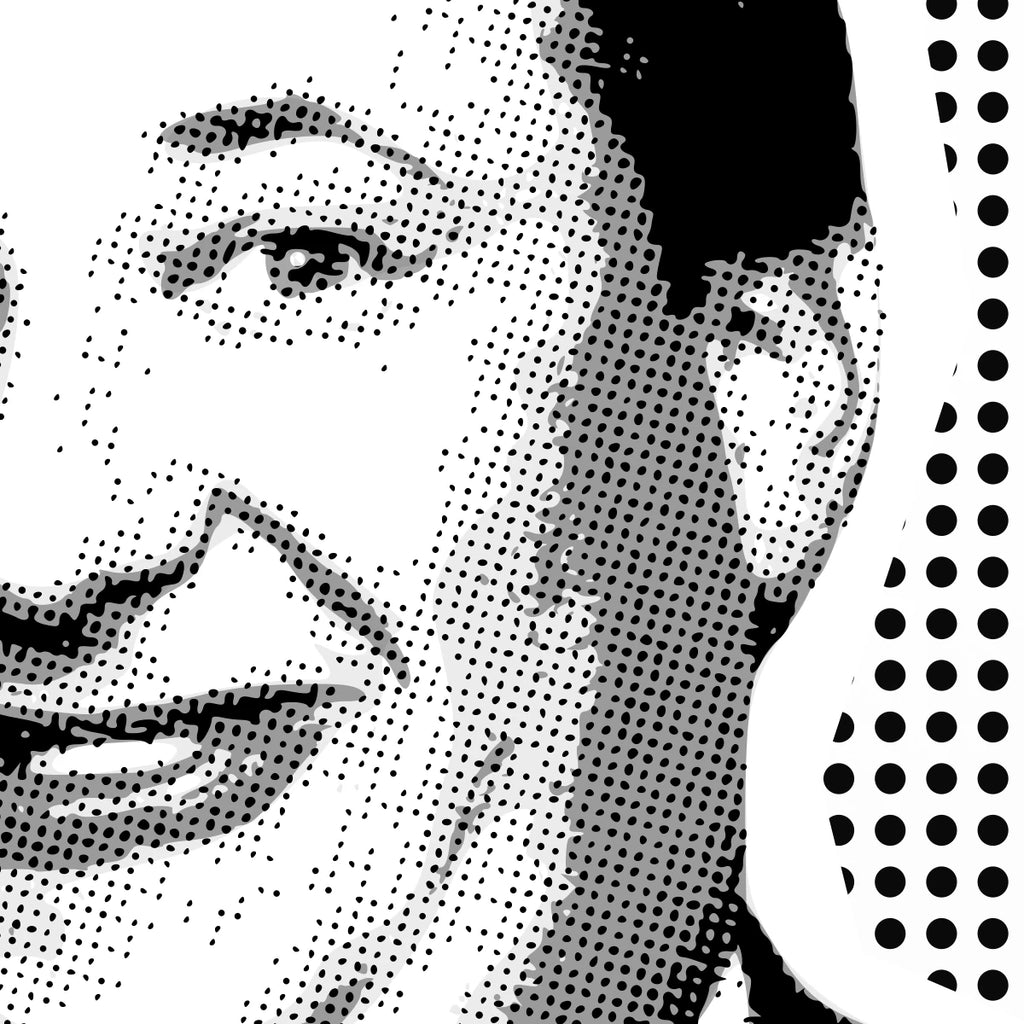 Illustration of Kevin Malone from The Office saying “Nice!” – Poster Detail
