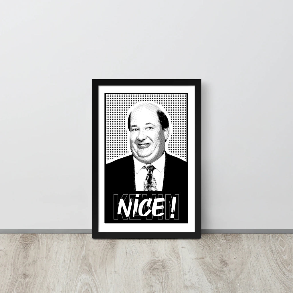Illustration of Kevin Malone from The Office saying “Nice!” – Lifestyle 1
