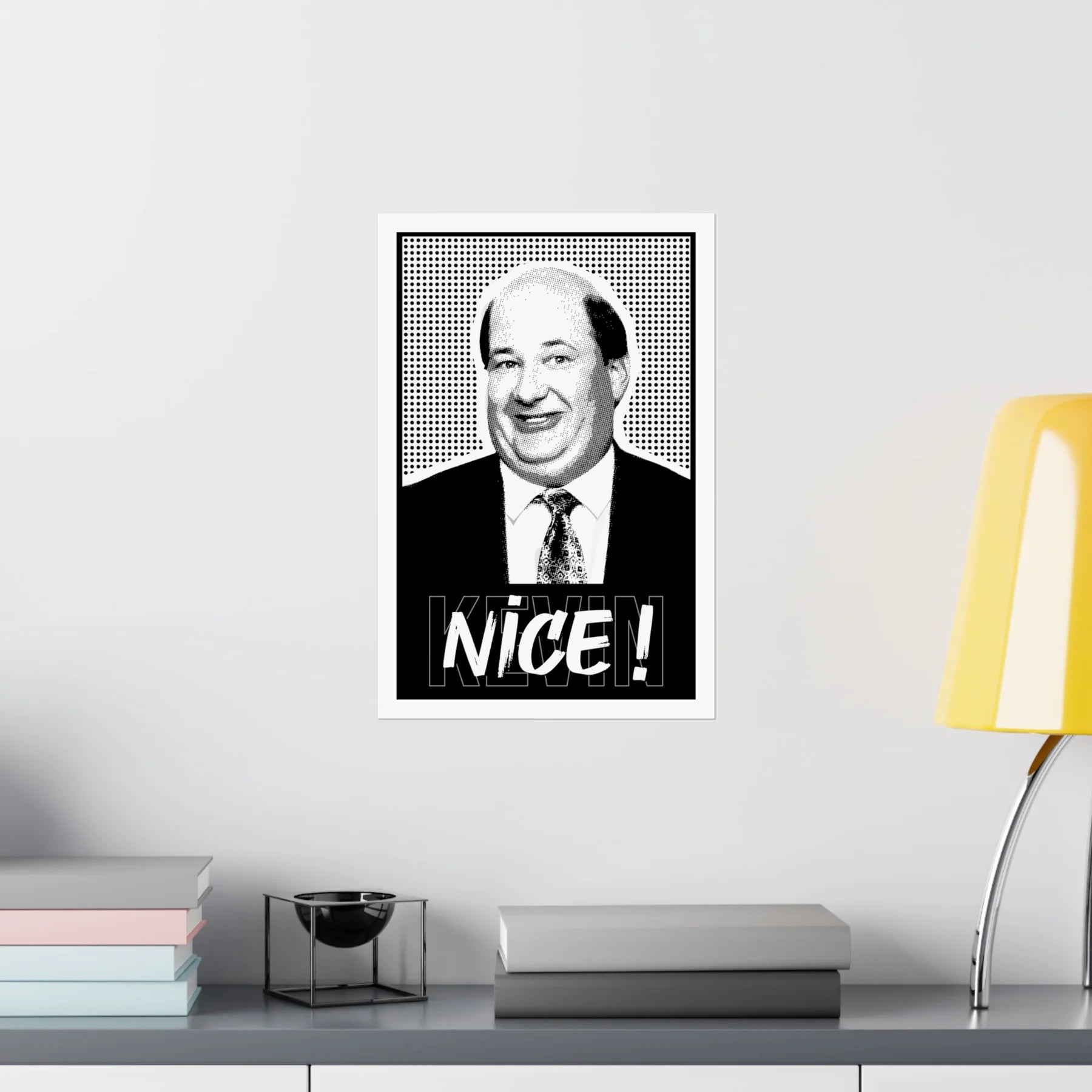 Illustration of Kevin Malone from The Office saying “Nice!” – Lifestyle 2
