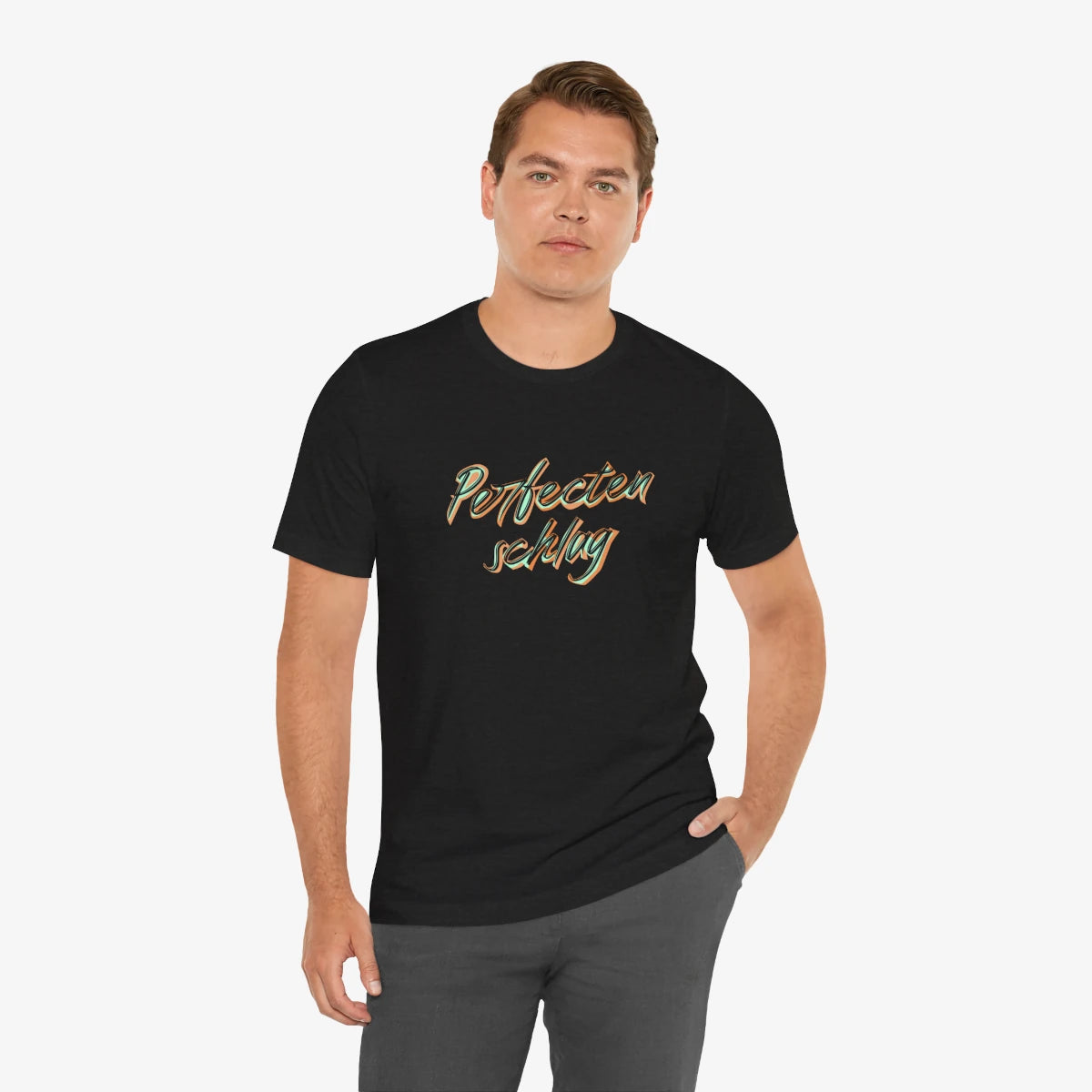 Dwight Schrute Perfectenschlag T-shirt - Mockup Man 1