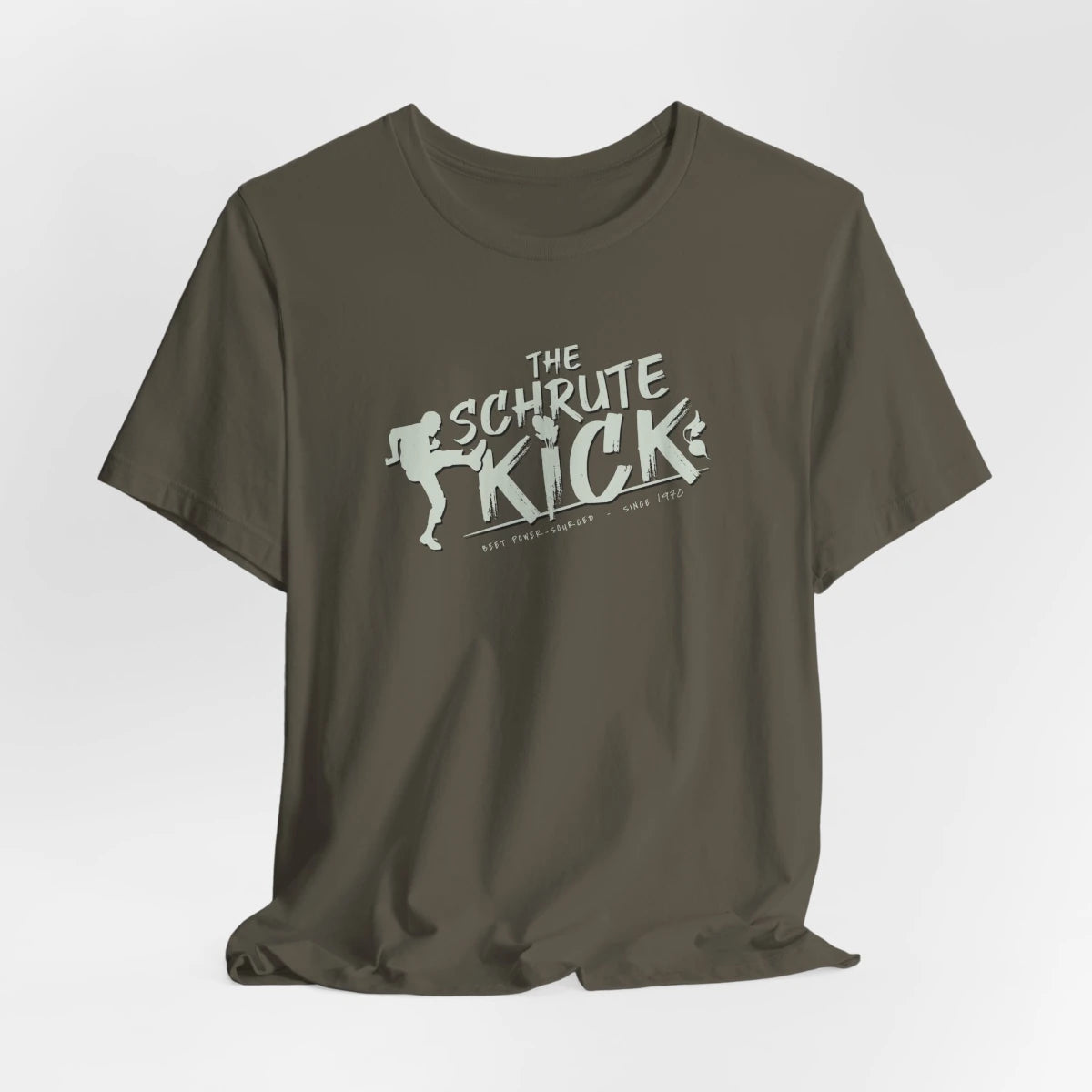 The Schrute Kick Tee – Mockup color 4