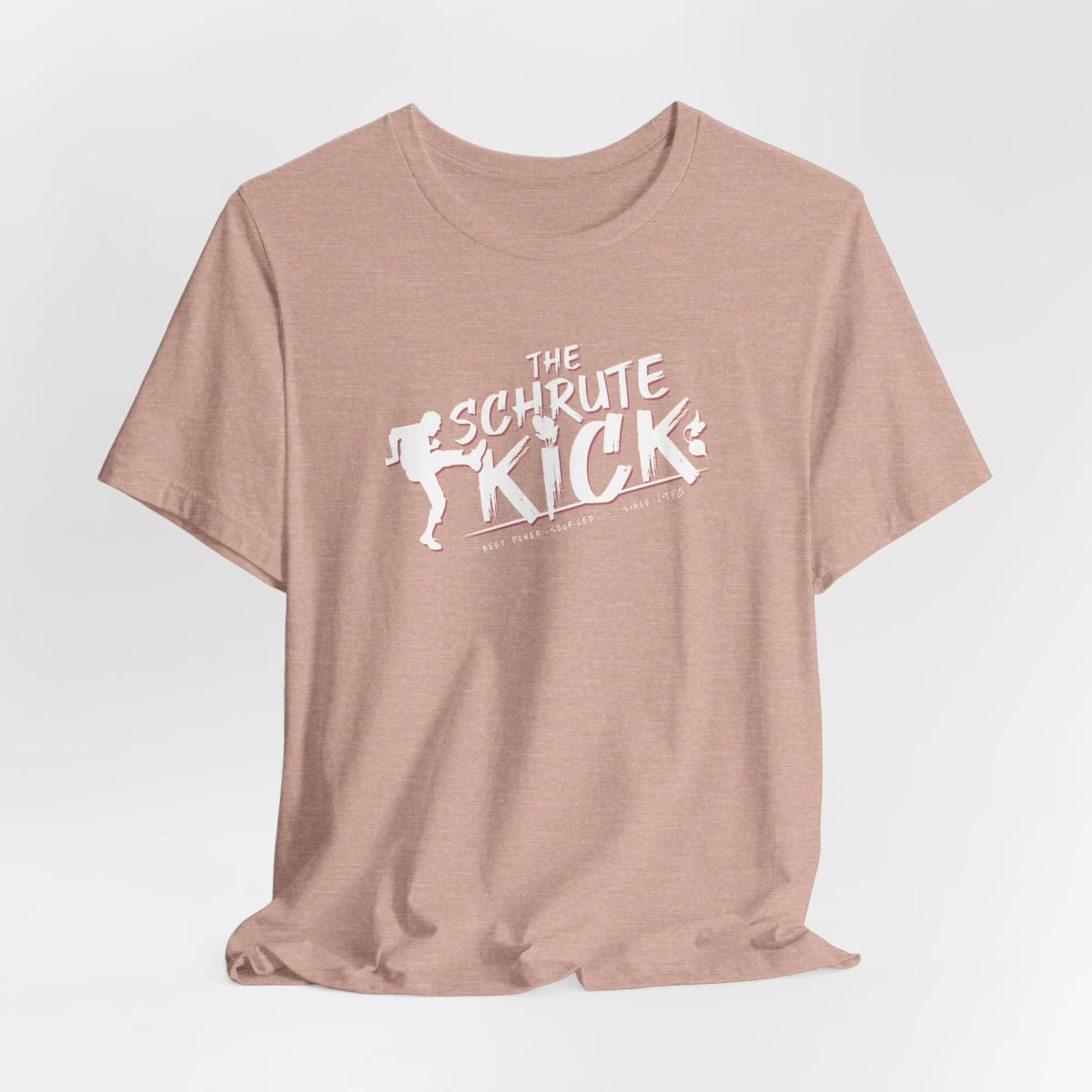 The Schrute Kick Tee – Mockup color 1
