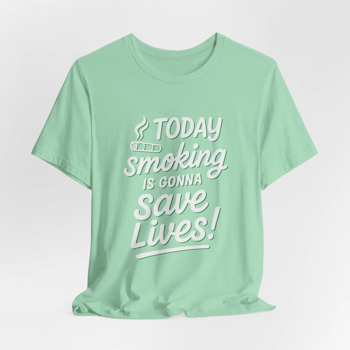Dwight Schrute Smoking Saves Lives T-Shirt – Mockup Color 3