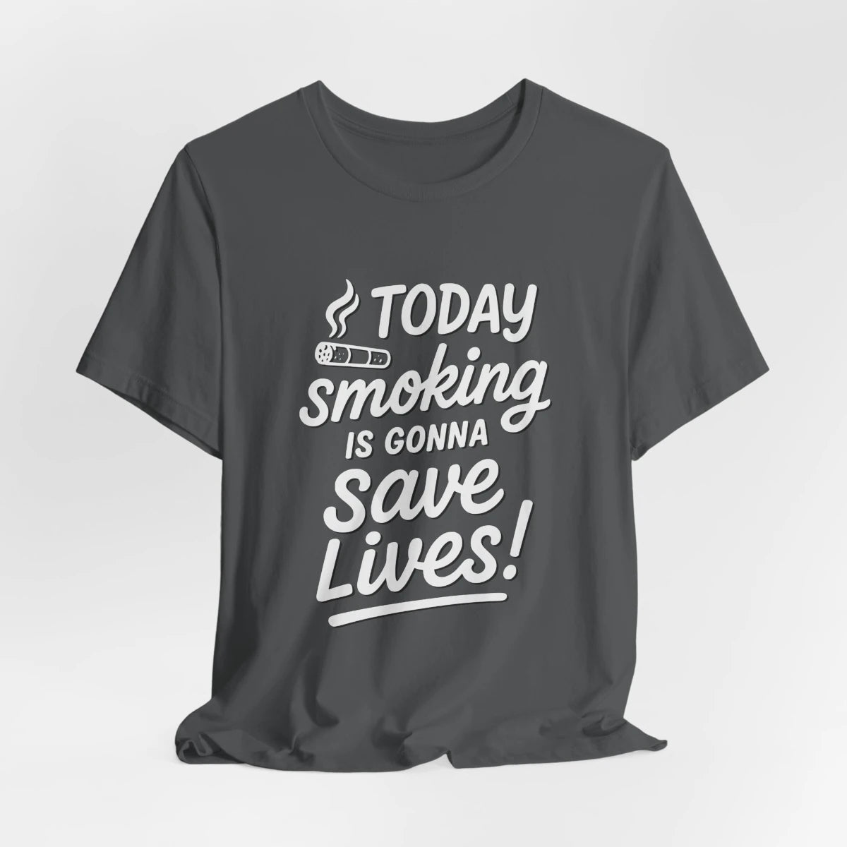 Dwight Schrute Smoking Saves Lives T-Shirt – Mockup Color 1