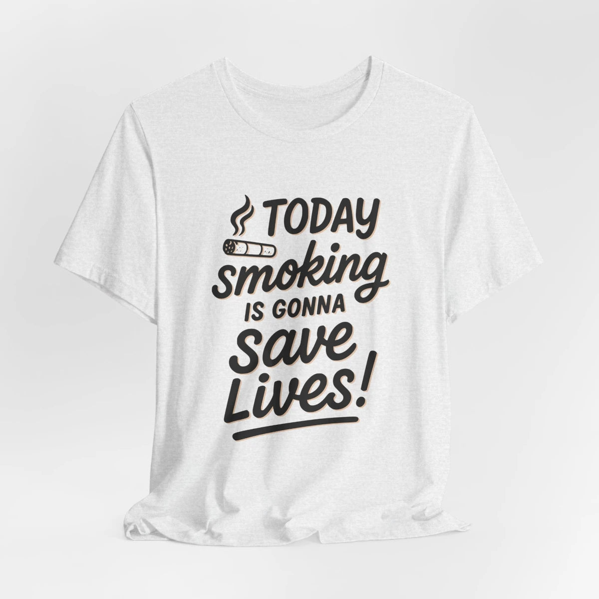 Dwight Schrute Smoking Saves Lives T-Shirt – Mockup Color 2