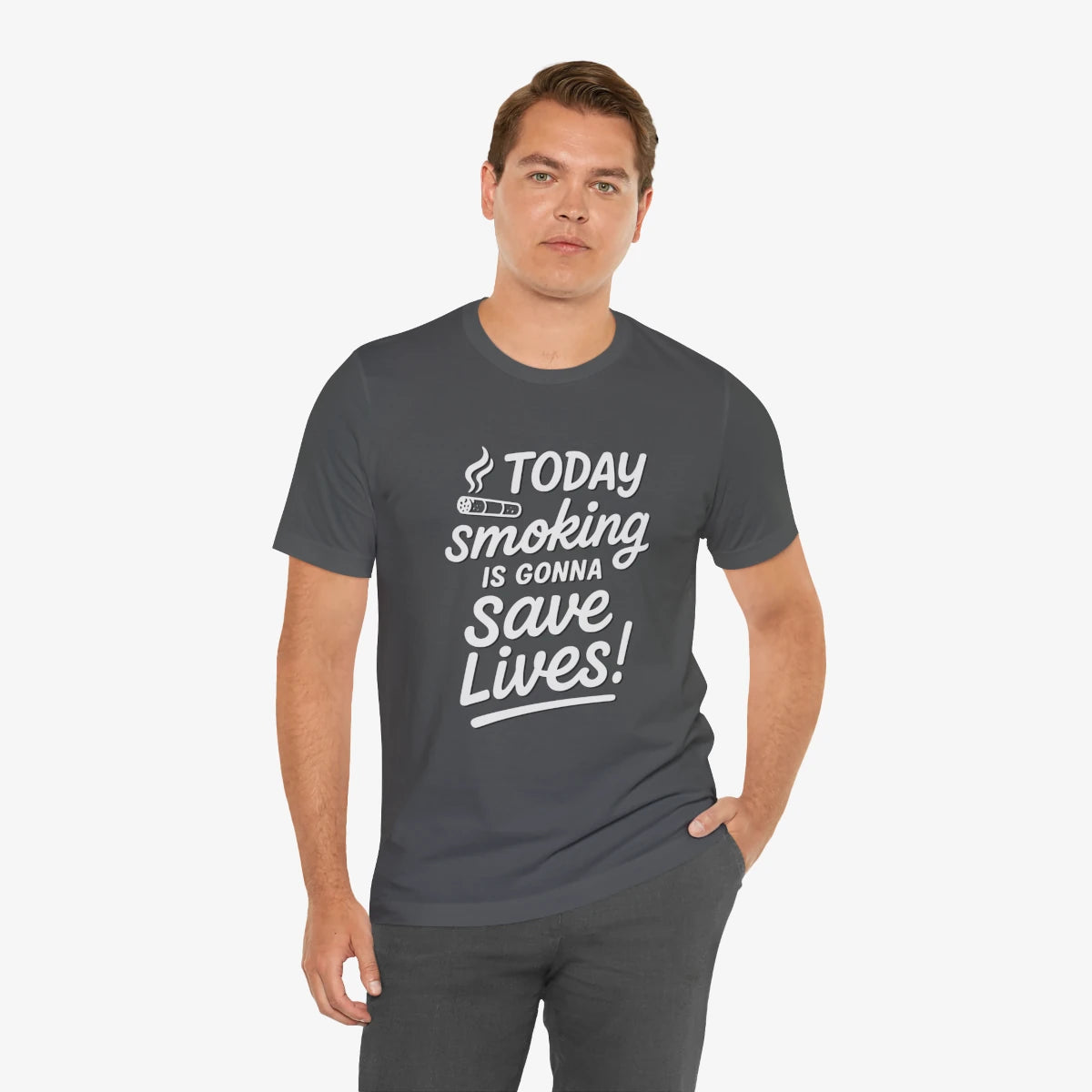 Dwight Schrute Smoking Saves Lives T-Shirt – Mockup Man