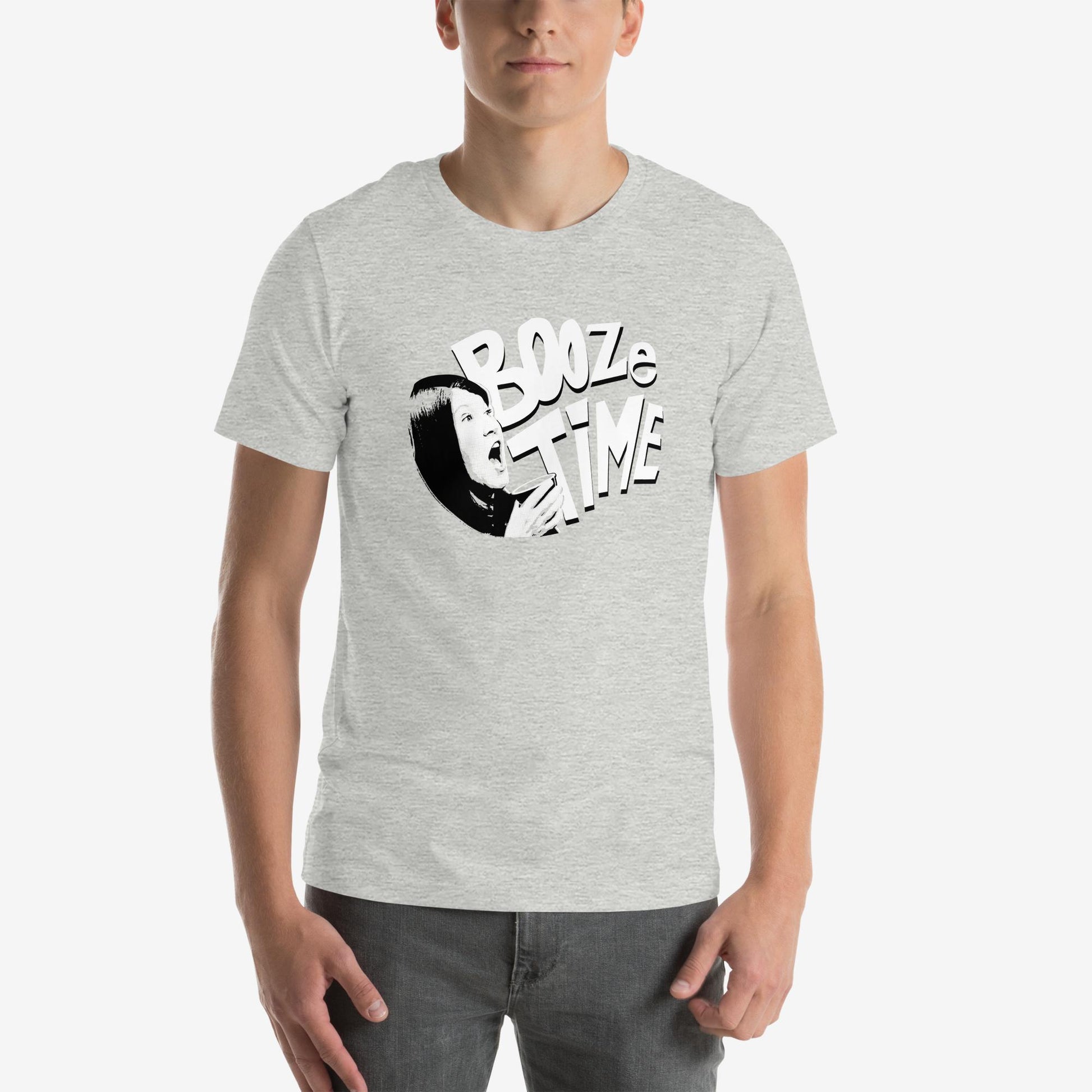 “Booze Time” Meredith T-Shirt – Product mockup color 3
