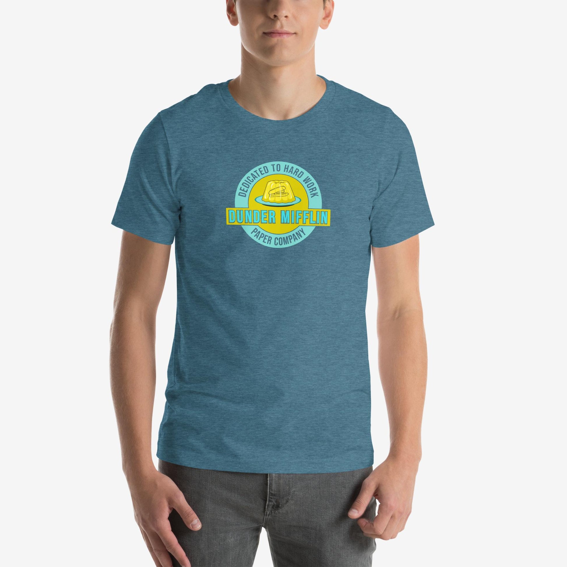 Dunder Mifflin Stapler in Jell-O T-Shirt – Mockup color 3