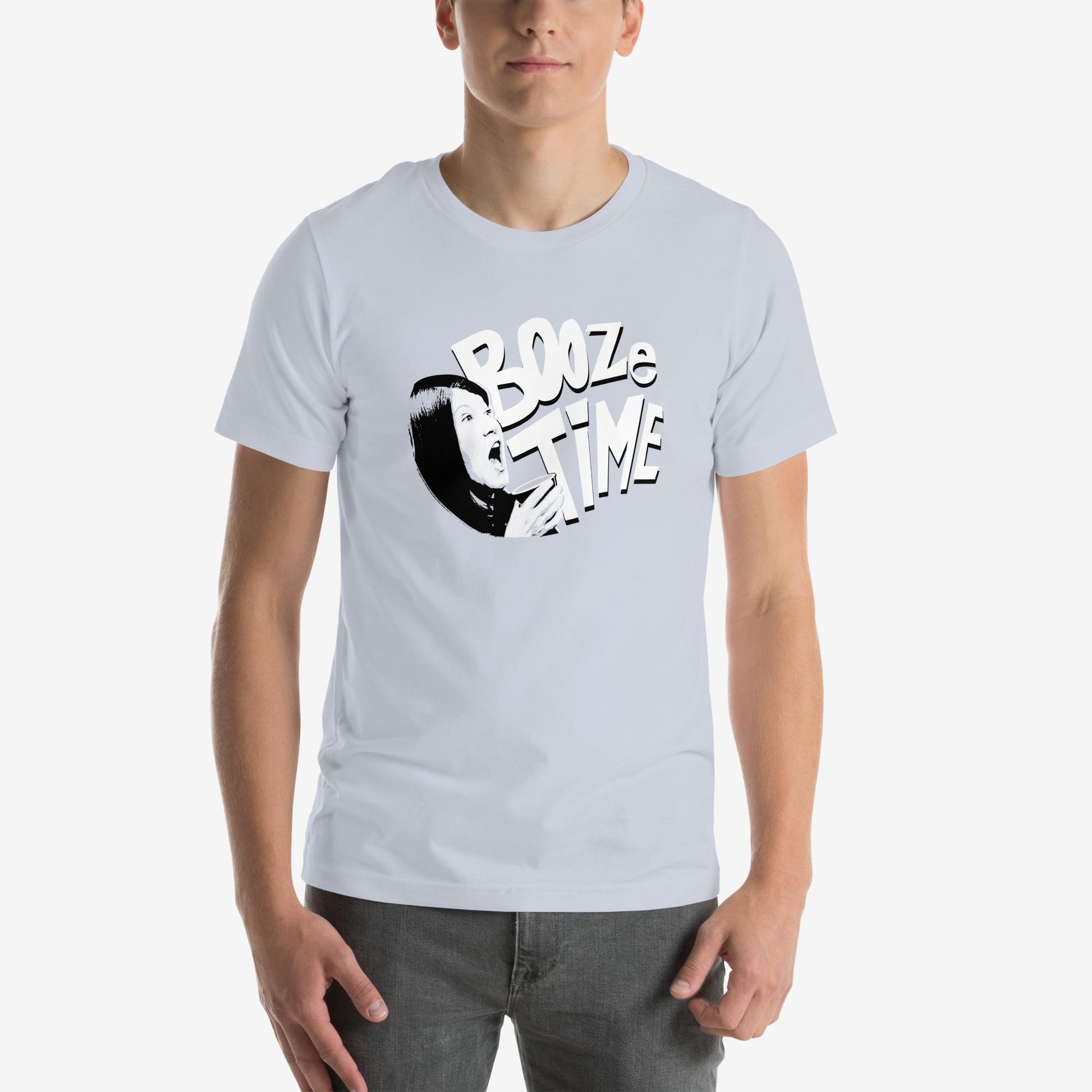 “Booze Time” Meredith T-Shirt – Product mockup color 5