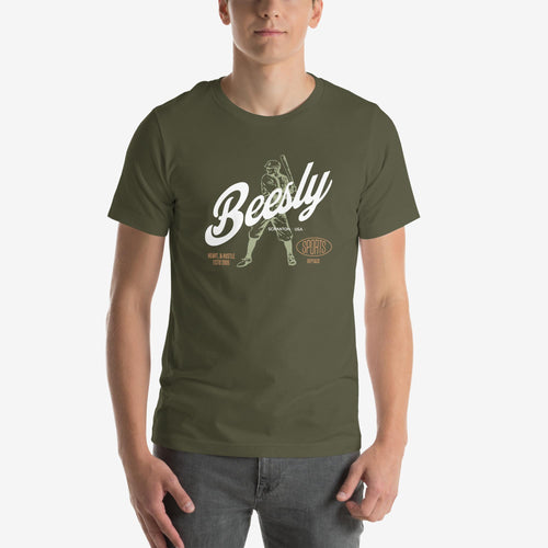 Beesly Baseball T-Shirt Vintage Scranton Team Style - color 1