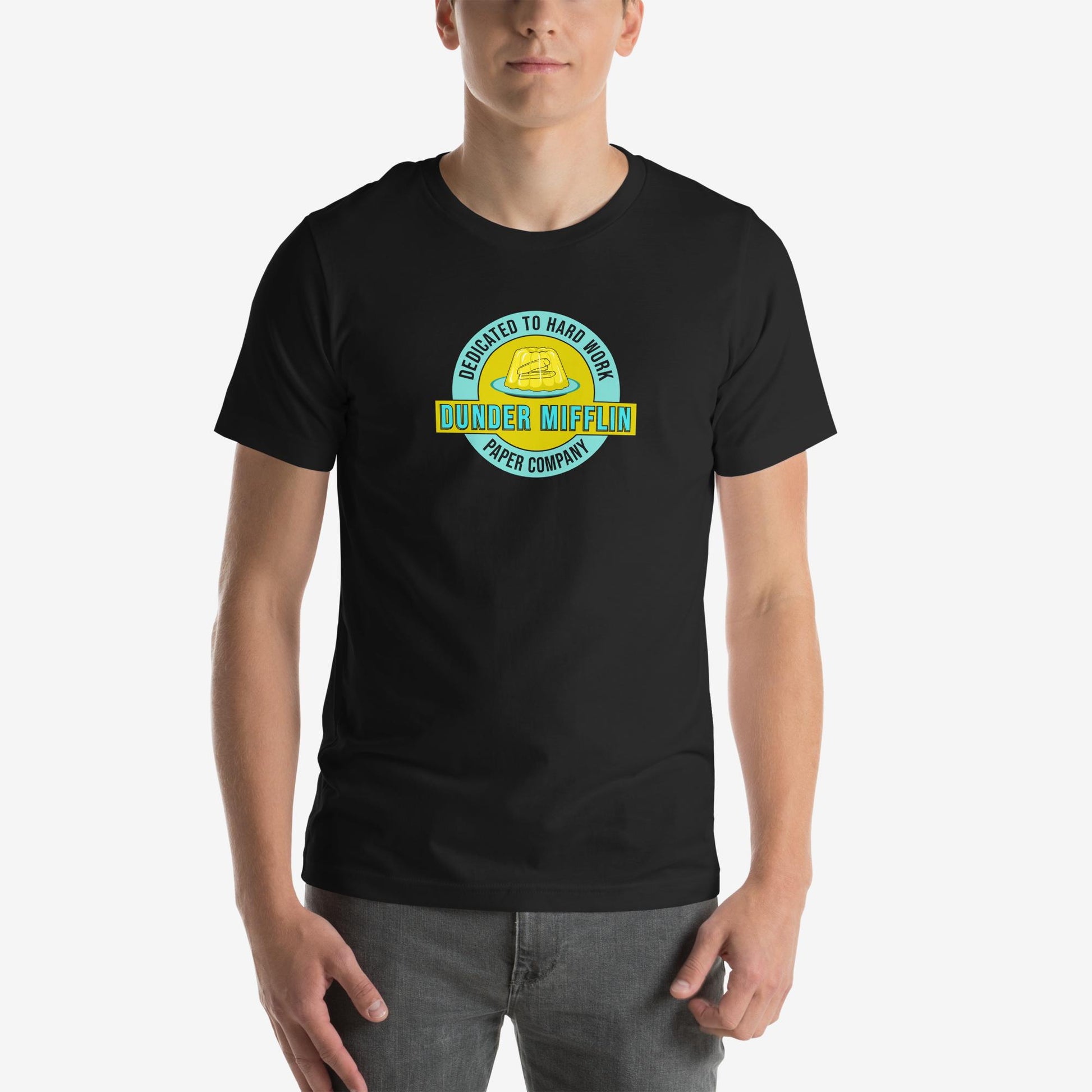 Dunder Mifflin Stapler in Jell-O T-Shirt – Mockup color 4