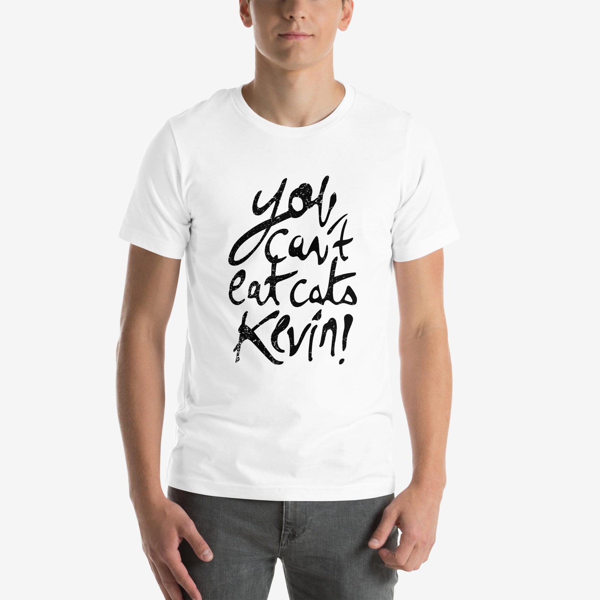 “You Can’t Eat Cats, Kevin” T-Shirt – mockup color 7
